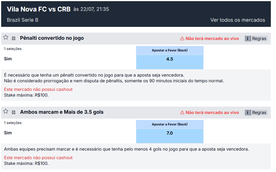 betbra super odds vila nova crb