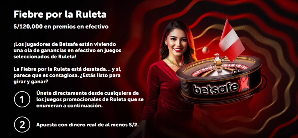 betsafe fiebre por la ruleta