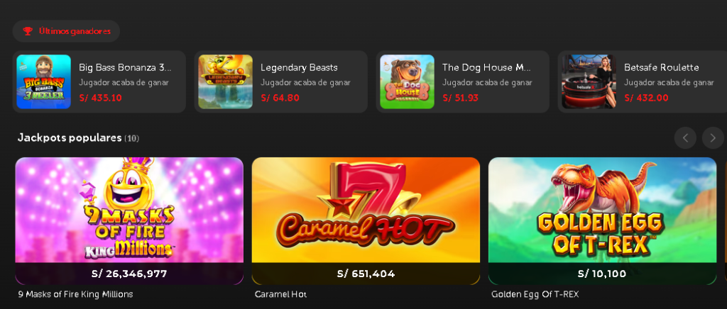 betsafe grandes jackpots