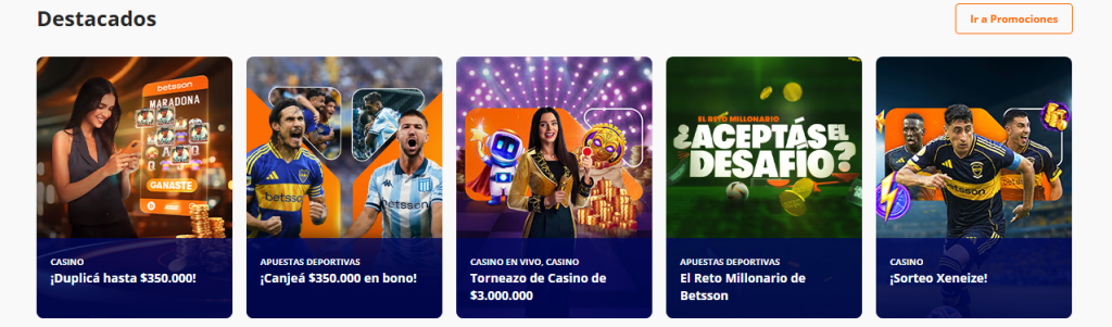 betsson destacados