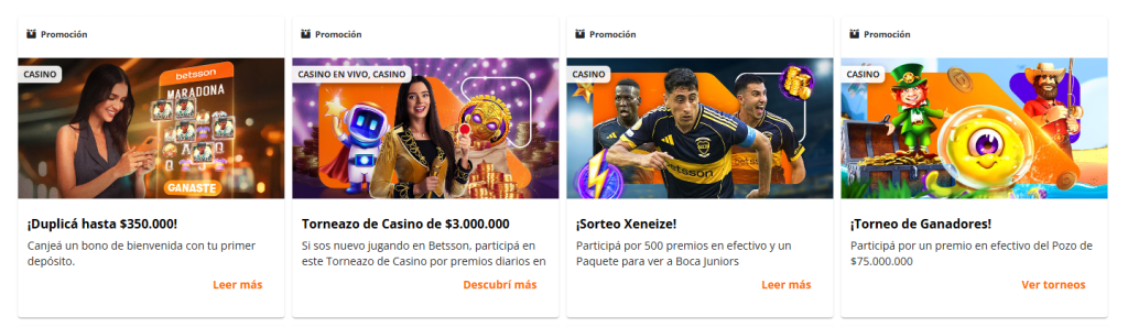 betsson promociones de casino
