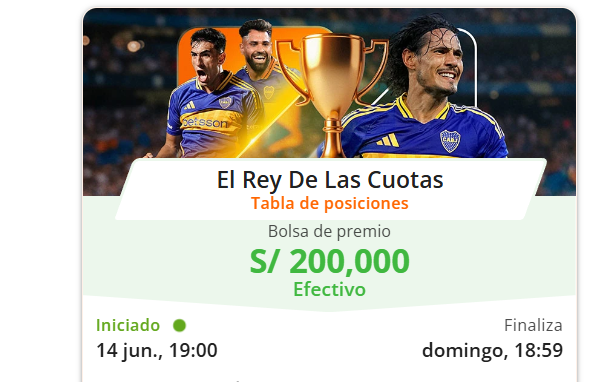 betsson rey de cuotas