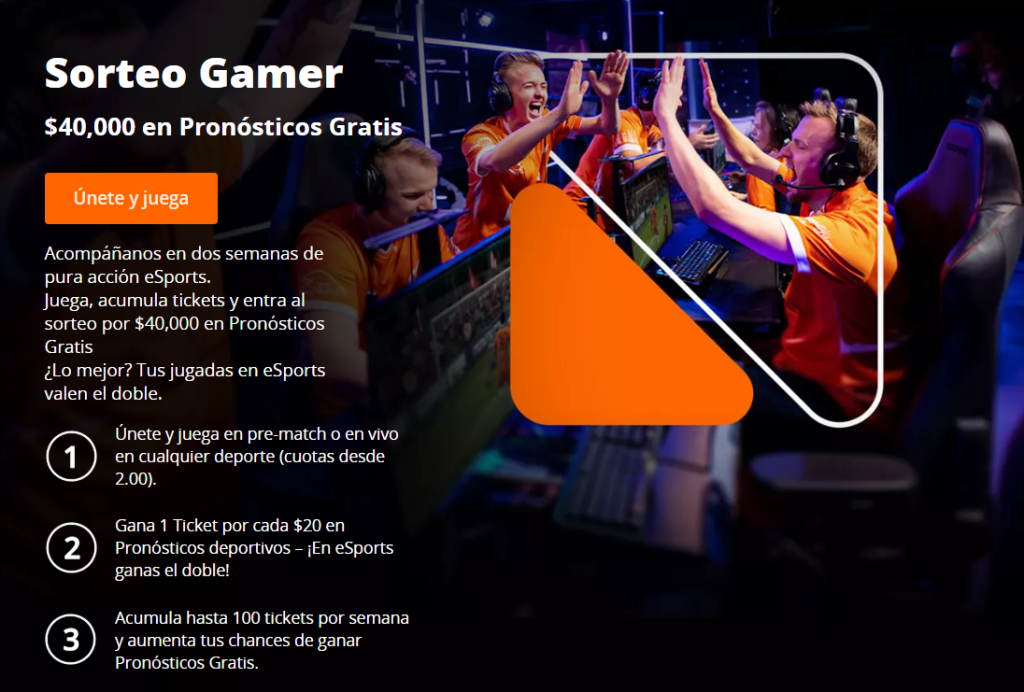 betsson sorteo gamer