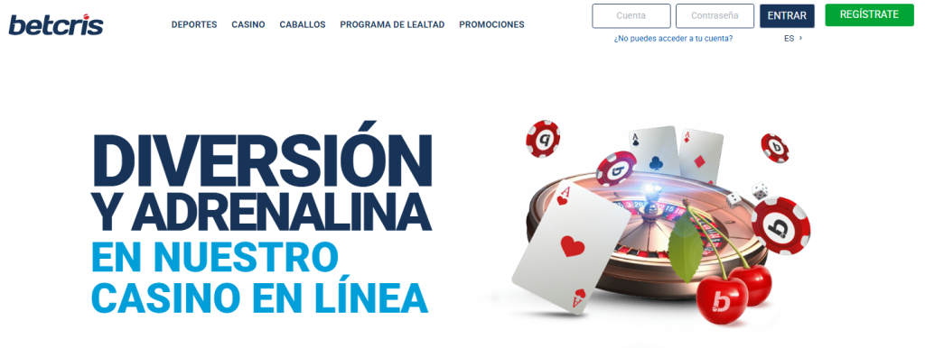 bono de casino de betcris en guatemala