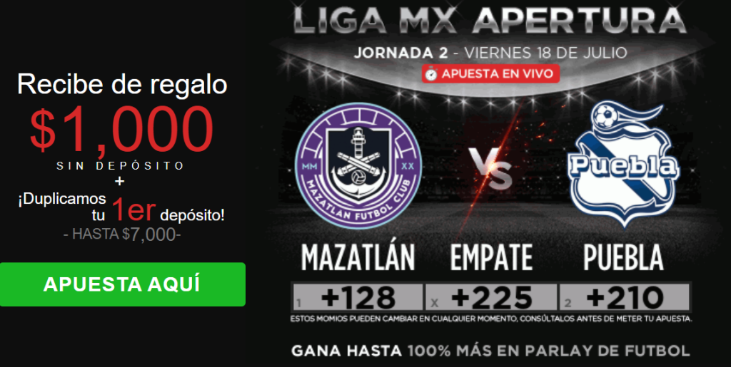 caliente mazatlán vs puebla