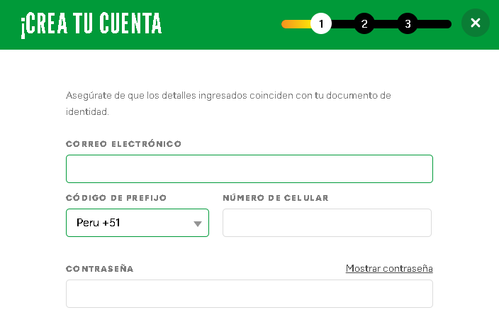 inkabet como registrarse