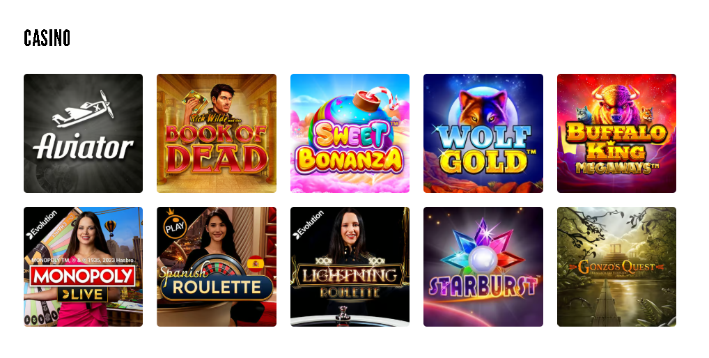 inkabet juegos de casino