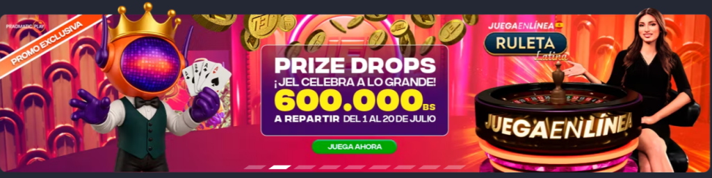 juegaenlínea prize drops ruleta