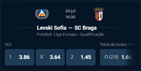 lebull levski sofia sc braga