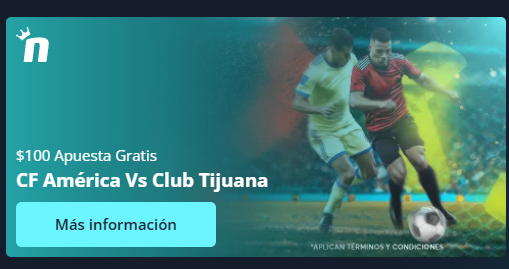 novibet apuesta gratis américa tijuana