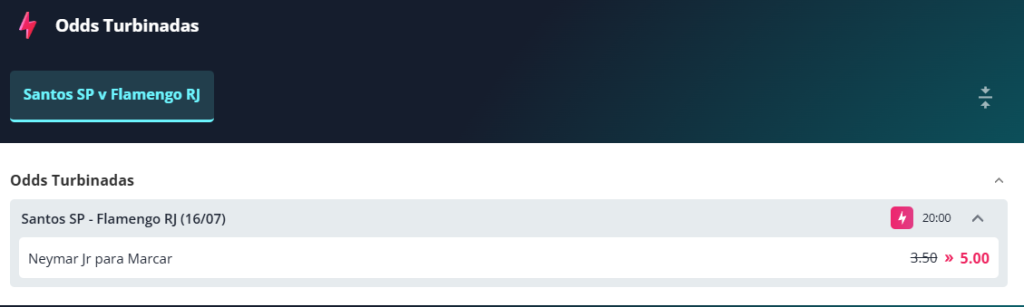 novibet odds turbinadas santos
