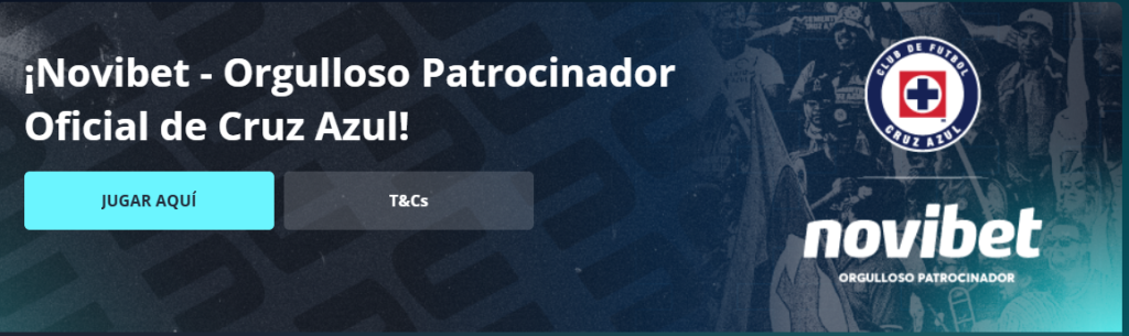 novibet patrocinador cruz azul