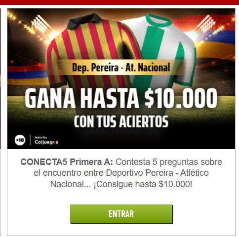 sportium conecta 5 pereira atlético