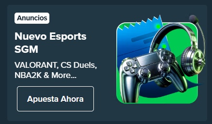 stake nuevo esports sgm