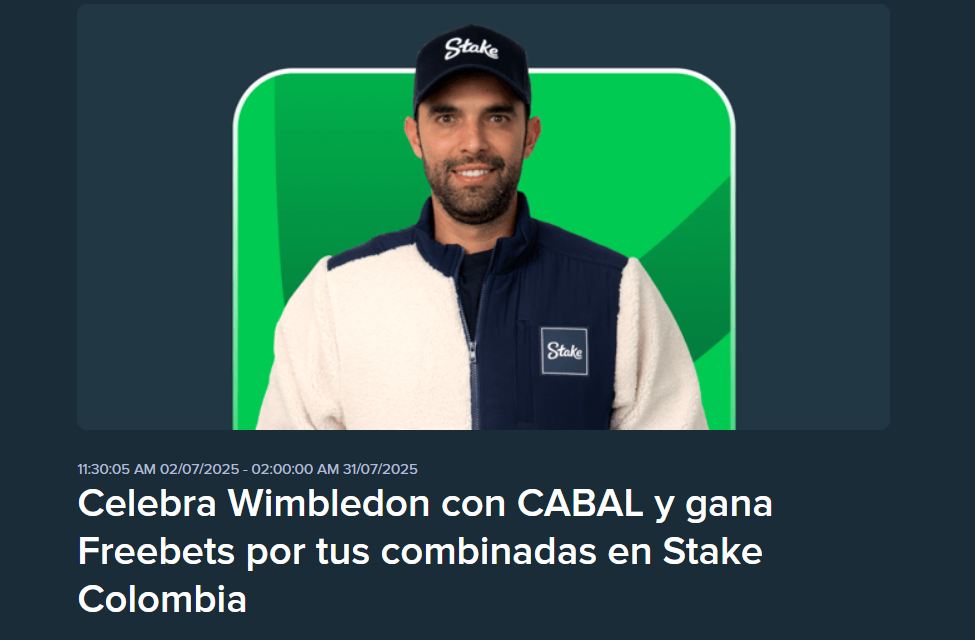 stake wimbledon con cabal