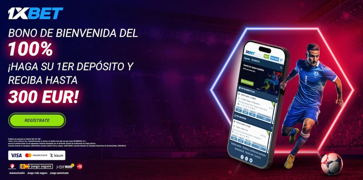 1XBET Bono de Bienvenida