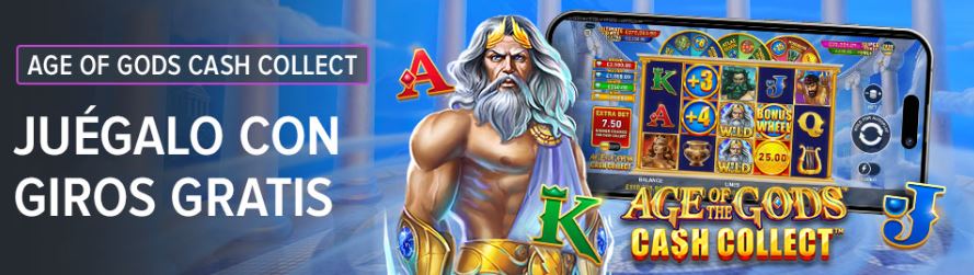 Codere Age of Gods Cash Collect