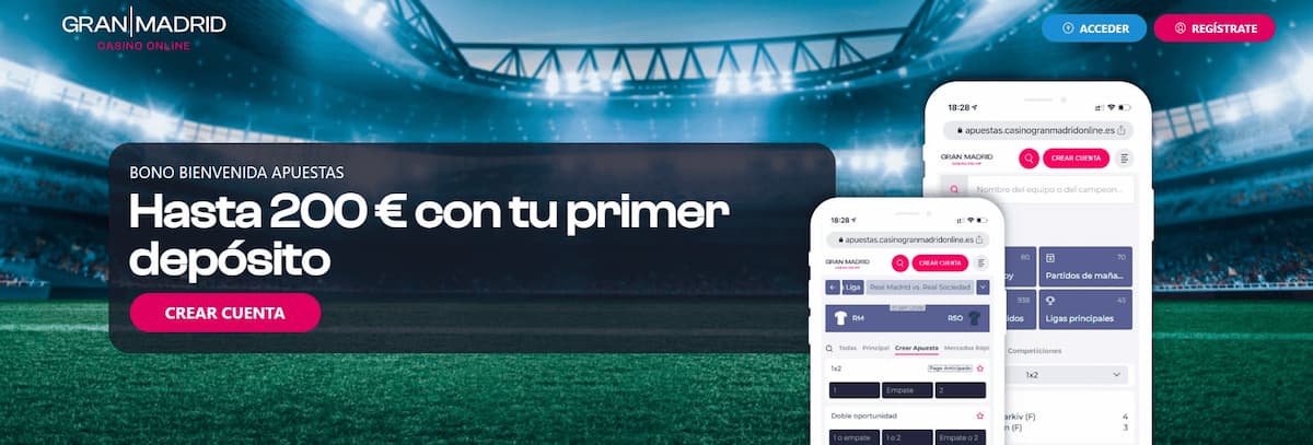 Gran Madrid Casino bono de bienvenida