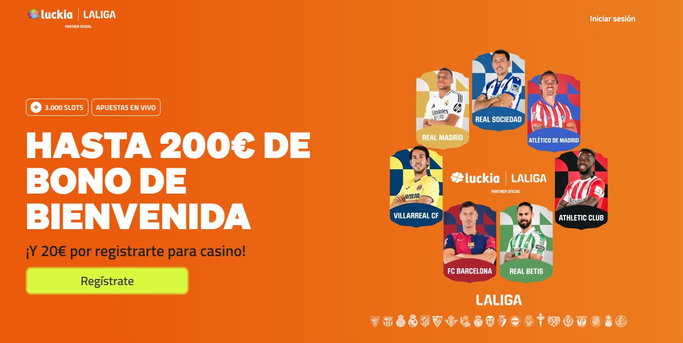 Luckia bono de bienvenida