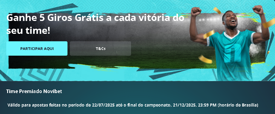 Novibet time premiado