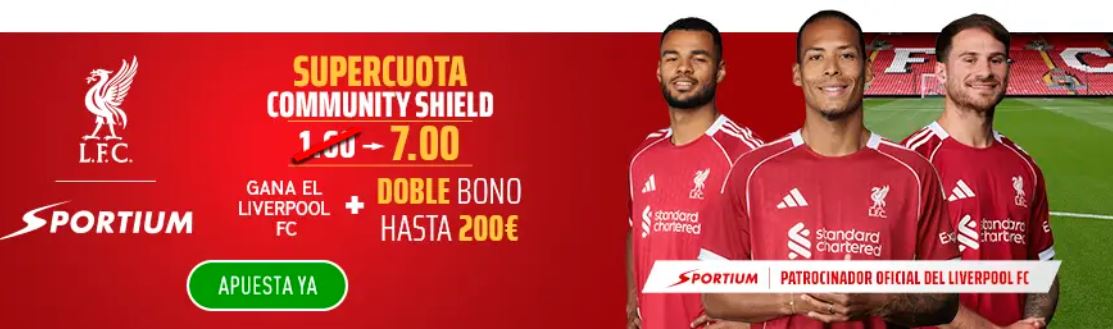 Sportium Supercuota Liverpool