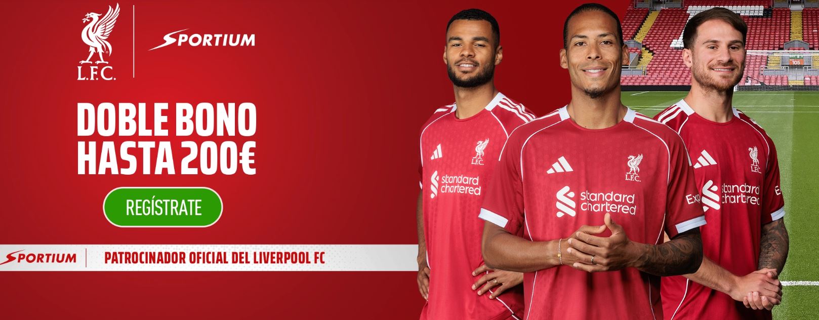 Sportium bono de bienvenida