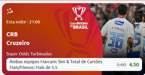 betano crb x cruzeiro