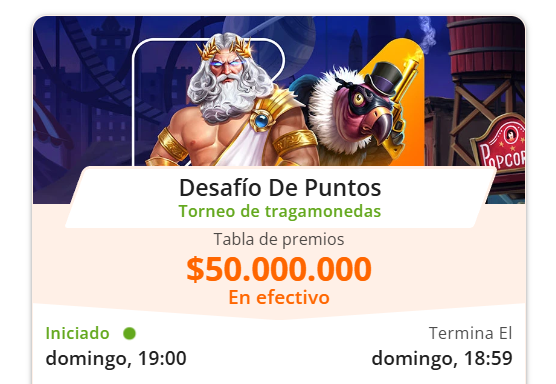 betsson desafío de puntos