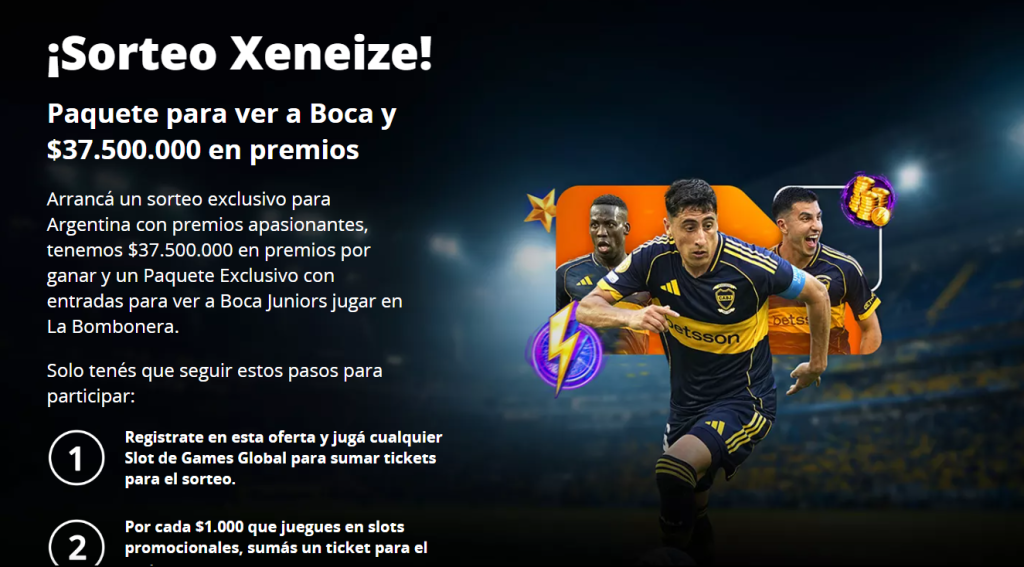 betsson sorteo xeneize