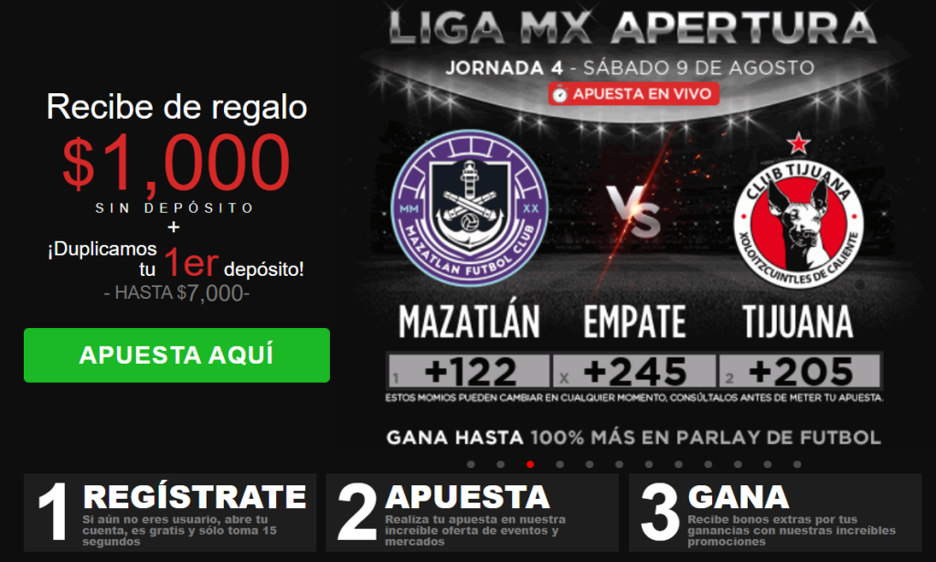 caliente mazatlán vs tijuana