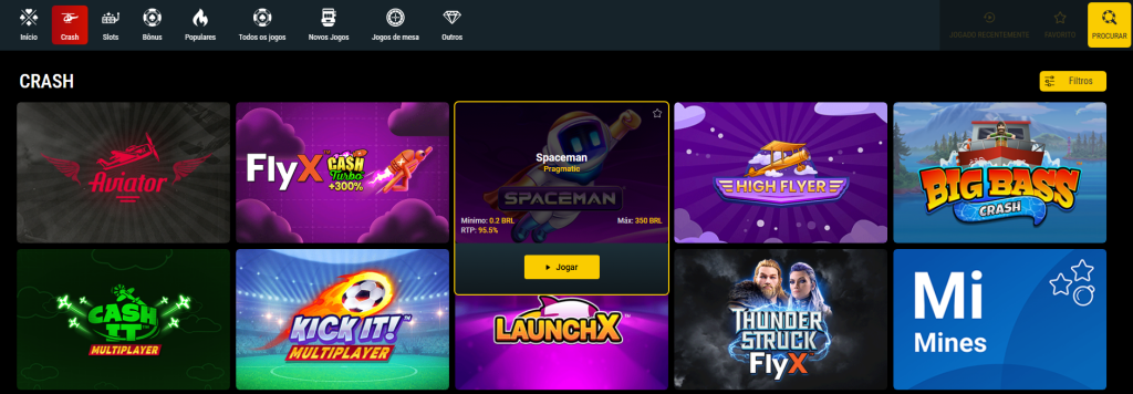 meridianbet crash games