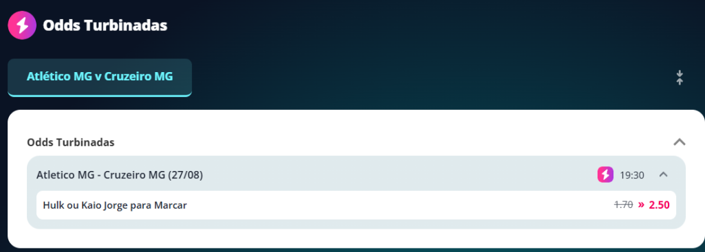 novibet odds turbinadas atlético mg cruzeiro