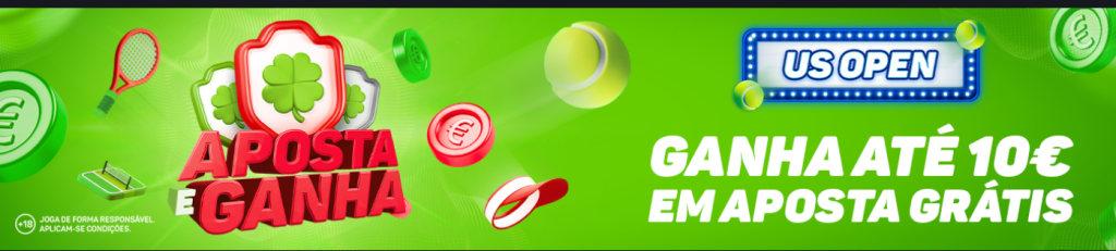placard aposta grátis us open