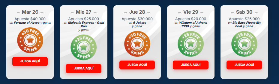 rojabet última semana de agosto