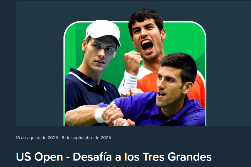 stake desafío us open