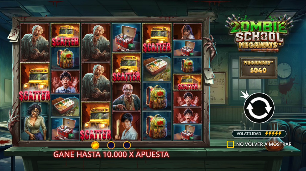 stake zombie school megaways