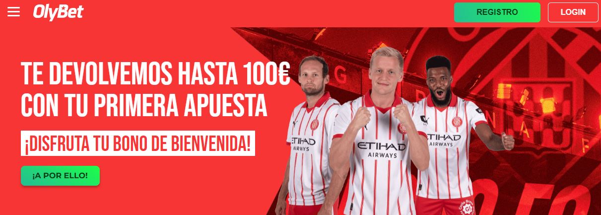 Olybet bono de bienvenida