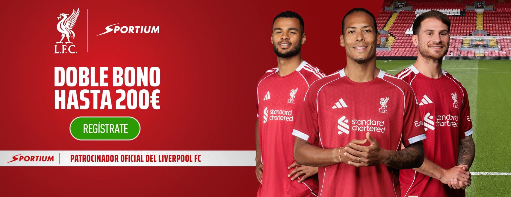 Sportium bono de bienvenida