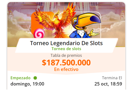 betsson torneo legendario de slots