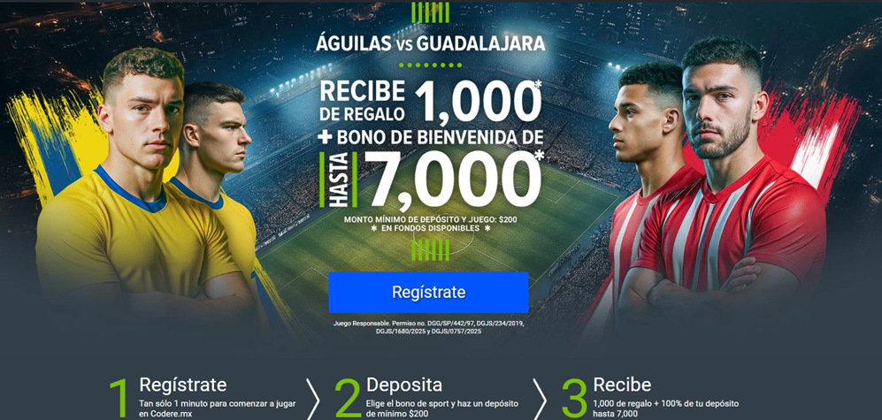 codere aguilas vs guadalajara