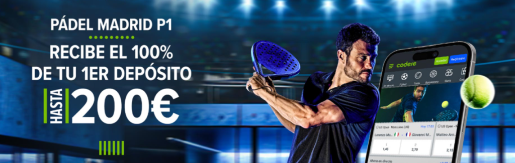 apuestas p1 madrid padel