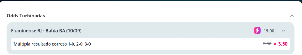 novibet odds turbinadas fluminense bahia