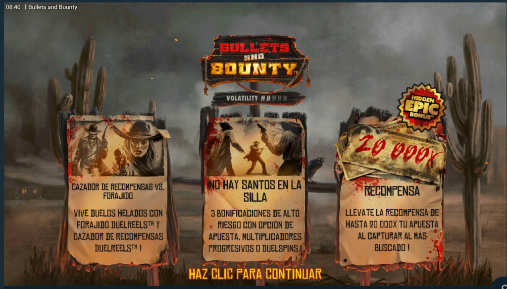 stake bullets and bounty