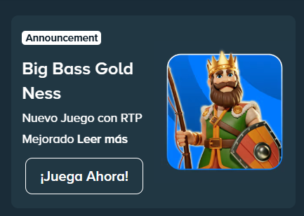 stake lanzamiento big bass gold ness