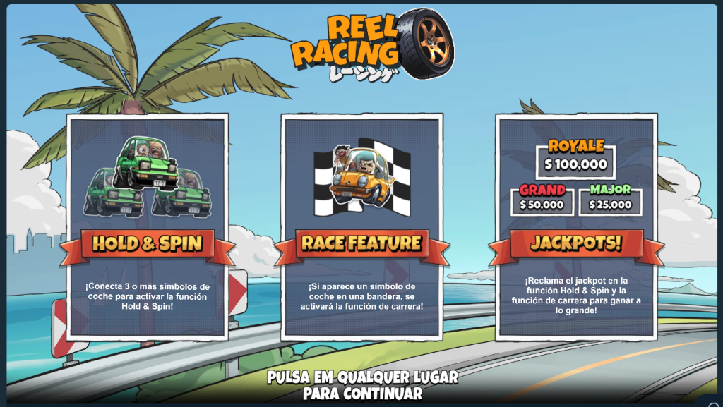 stake lanzamiento reel racing