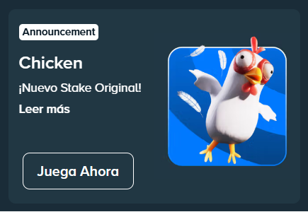 stake nuevo lanzamiento chicken
