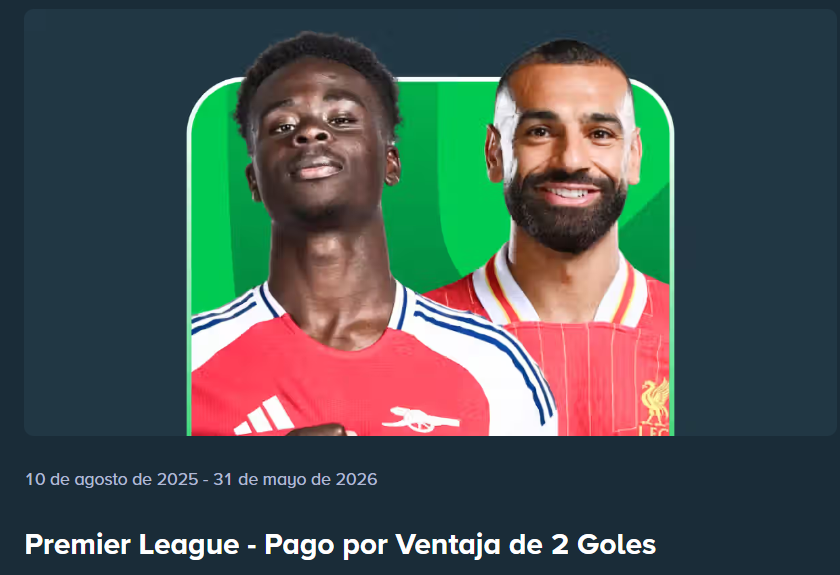 stake premier league ventaja 2 goles