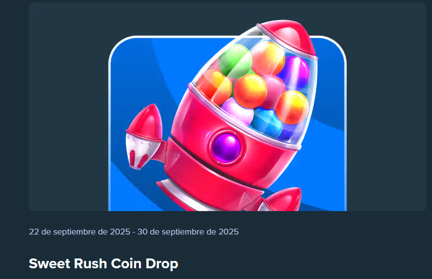 stake sweet rush coin drop