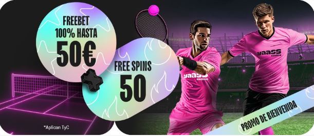 Yaass Casino bono de bienvenida