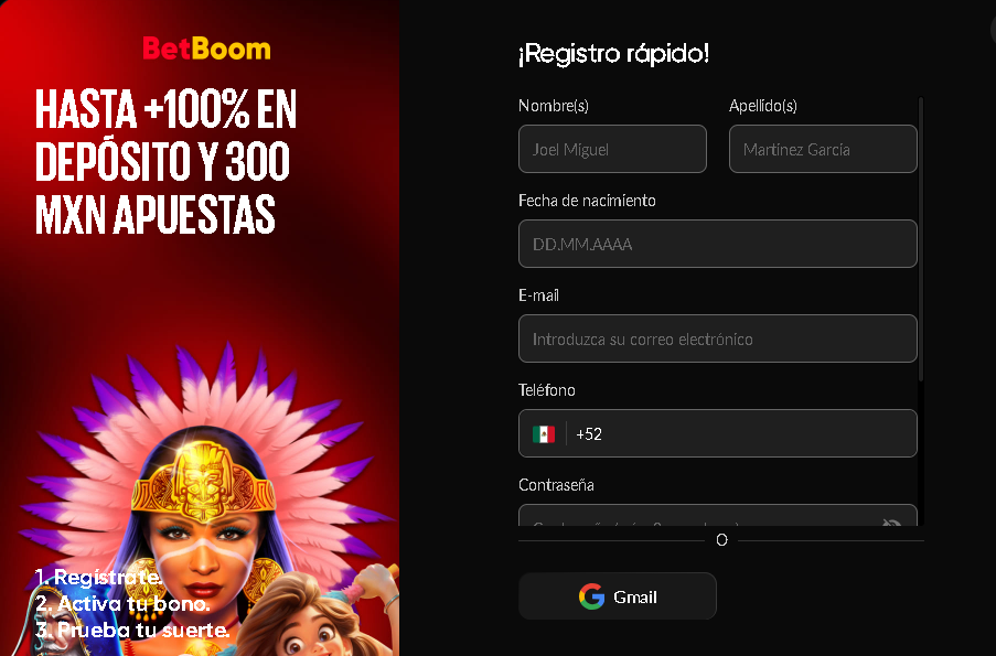 betboom registro